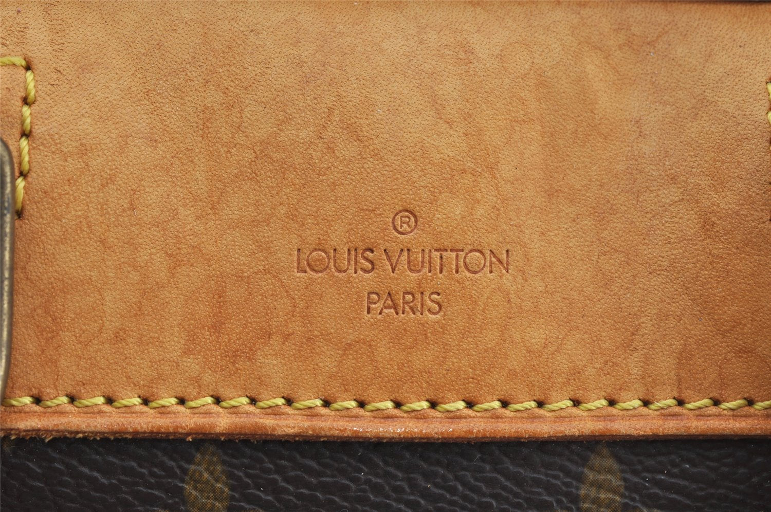 Authentic Louis Vuitton Monogram Deauville Hand Bag M47270 LV 9946I