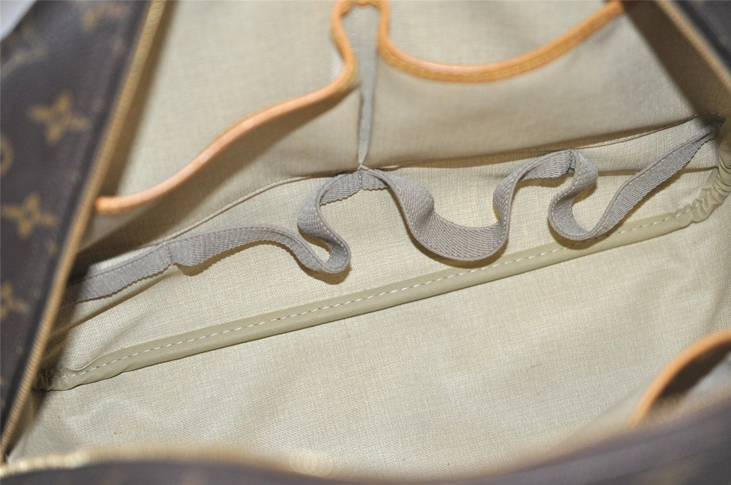 Authentic Louis Vuitton Monogram Deauville Hand Bag M47270 LV 9946I