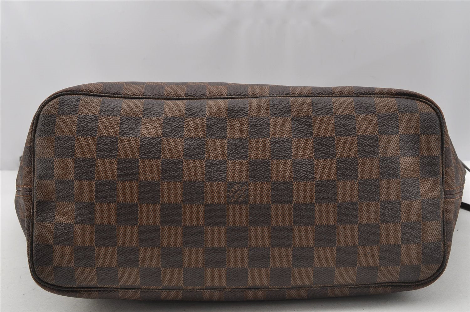 Authentic Louis Vuitton Damier Neverfull MM Shoulder Tote Bag N51105 LV 9947I