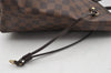 Authentic Louis Vuitton Damier Neverfull MM Shoulder Tote Bag N51105 LV 9947I