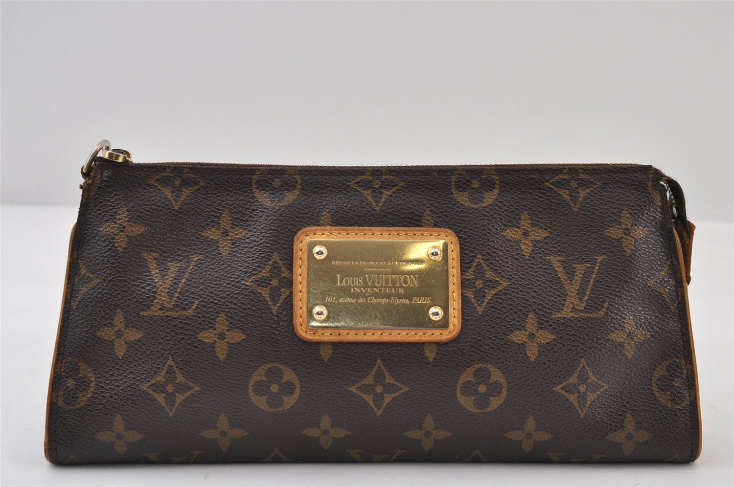 Authentic Louis Vuitton Monogram Sophie Hand Pouch Chain M40158 LV 9948I