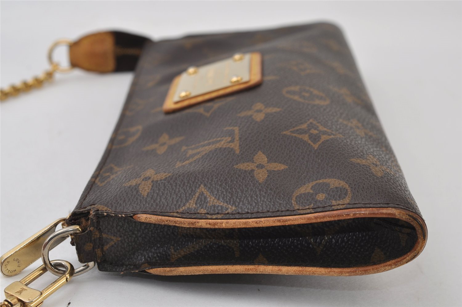Authentic Louis Vuitton Monogram Sophie Hand Pouch Chain M40158 LV 9948I