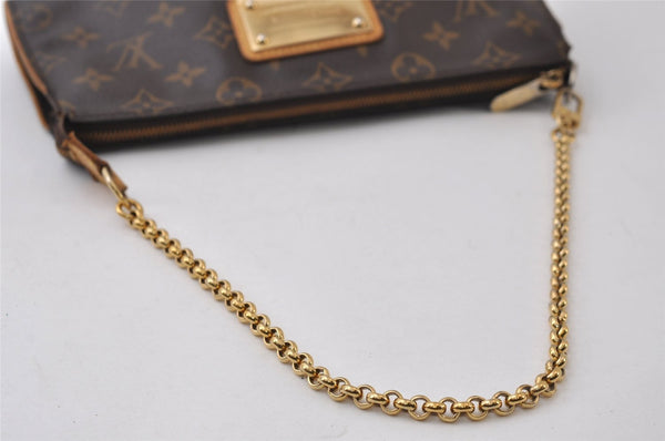 Authentic Louis Vuitton Monogram Sophie Hand Pouch Chain M40158 LV 9948I