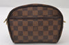 Authentic Louis Vuitton Damier Pochette Ipanema N51296 Shoulder Bag Junk 9950I