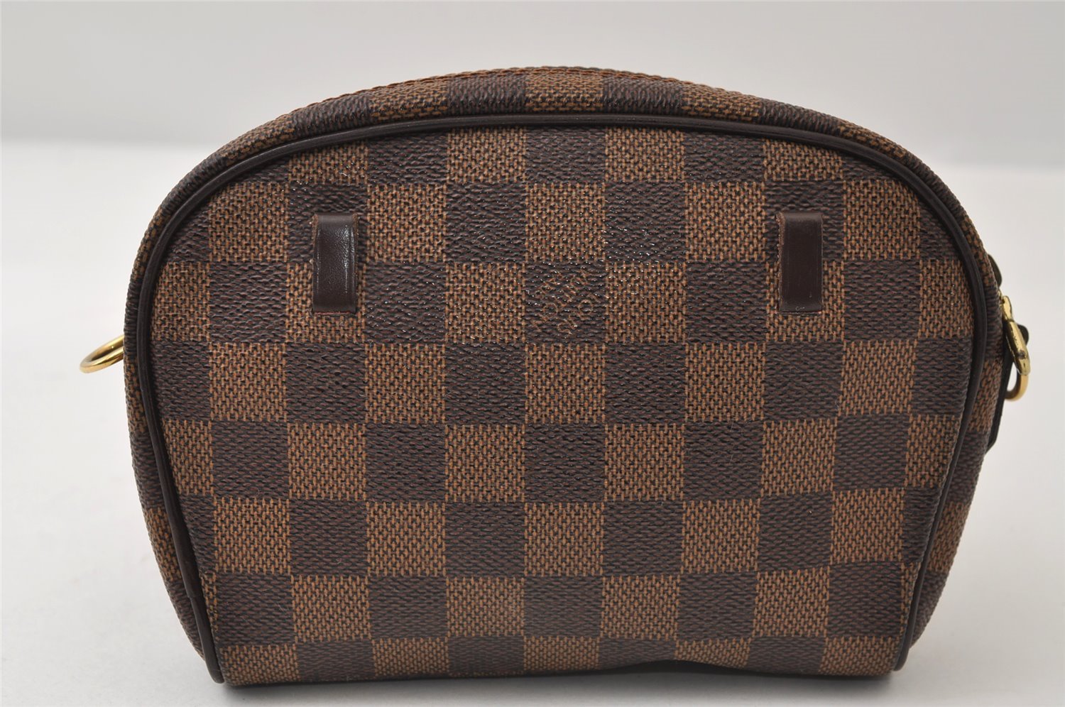 Authentic Louis Vuitton Damier Pochette Ipanema N51296 Shoulder Bag Junk 9950I