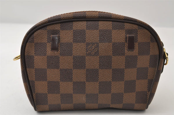 Authentic Louis Vuitton Damier Pochette Ipanema N51296 Shoulder Bag Junk 9950I