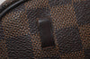 Authentic Louis Vuitton Damier Pochette Ipanema N51296 Shoulder Bag Junk 9950I