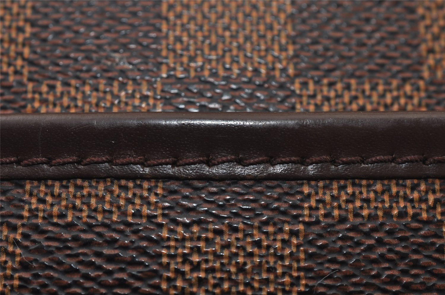 Authentic Louis Vuitton Damier Pochette Ipanema N51296 Shoulder Bag Junk 9950I