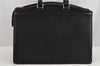Authentic Louis Vuitton Epi Riviera Hand Bag Black M48182 LV 9950J