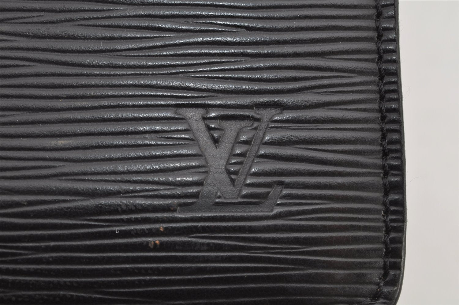 Authentic Louis Vuitton Epi Riviera Hand Bag Black M48182 LV 9950J