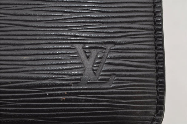 Authentic Louis Vuitton Epi Riviera Hand Bag Black M48182 LV 9950J
