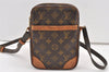 Authentic Louis Vuitton Monogram Danube Shoulder Cross Body Bag M45266 LV 9951J