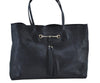 Authentic GUCCI Vintage Horsebit Shoulder Tote Bag Leather 297007 Black 9952G