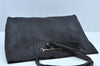 Authentic GUCCI Vintage Horsebit Shoulder Tote Bag Leather 297007 Black 9952G