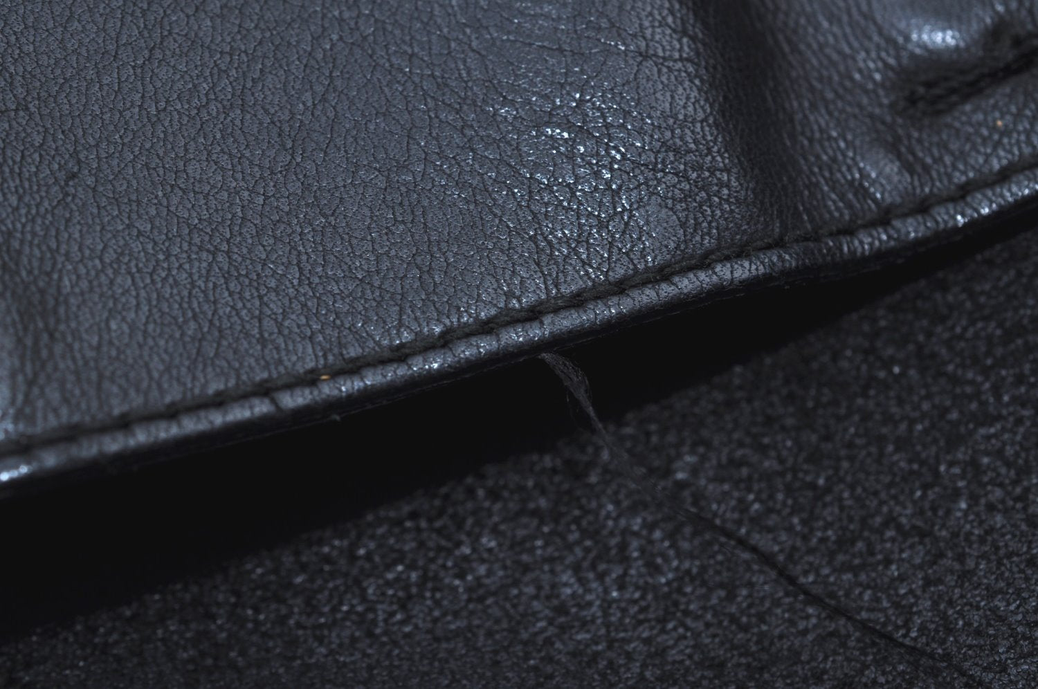 Authentic GUCCI Vintage Horsebit Shoulder Tote Bag Leather 297007 Black 9952G