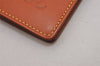 Auth Louis Vuitton Nomade PorteValeurs Cartes Credit Wallet M85400 Beige 9952I