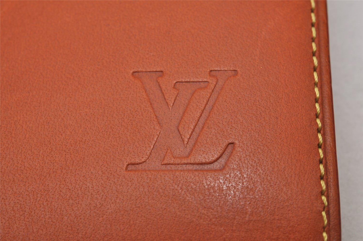 Auth Louis Vuitton Nomade PorteValeurs Cartes Credit Wallet M85400 Beige 9952I