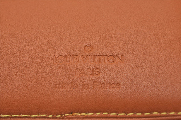 Auth Louis Vuitton Nomade PorteValeurs Cartes Credit Wallet M85400 Beige 9952I