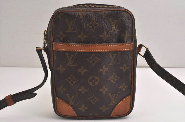 Authentic Louis Vuitton Monogram Danube Shoulder Cross Body Bag M45266 LV 9953J