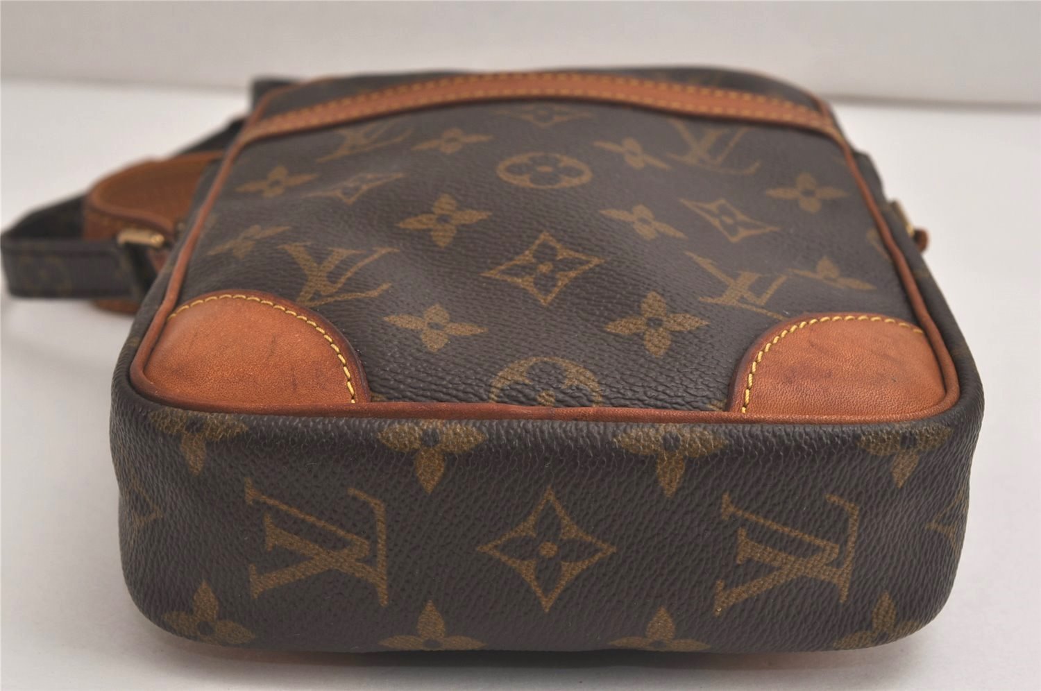 Authentic Louis Vuitton Monogram Danube Shoulder Cross Body Bag M45266 LV 9953J