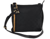 Authentic GUCCI Sherry Line Shoulder Cross Bag GG Canvas Leather Black 9954I