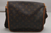 Auth Louis Vuitton Monogram Messenger Bosphore PM Shoulder Bag M40106 LV 9954J