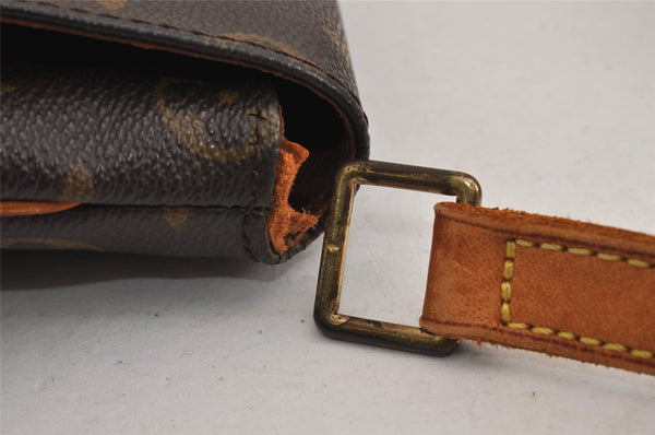 Auth Louis Vuitton Monogram Musette Tango M51388 Shoulder Cross Bag Junk 9955J