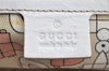 Authentic GUCCI Sherry Line Shoulder Tote Bag GG Canvas Leather Beige 9956I