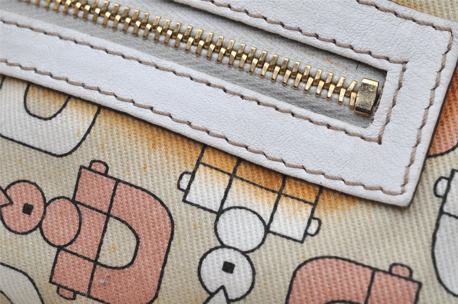 Authentic GUCCI Sherry Line Shoulder Tote Bag GG Canvas Leather Beige 9956I