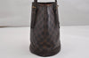 Authentic Louis Vuitton Damier Marais Bucket Shoulder Tote Bag N42240 LV 9956J