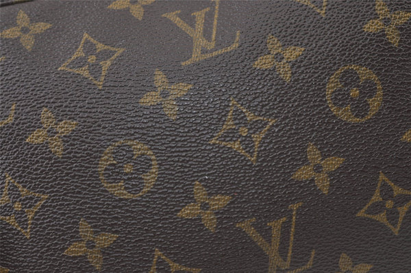Auth Louis Vuitton Monogram Trousse Toilette 23 Clutch Hand Bag Old Model 9957J