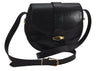 Authentic Christian Dior Shoulder Cross Body Bag Purse Leather Black 9958J