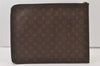 Authentic Louis Vuitton Monogram Poche Documents Document Case Old Model 9960J