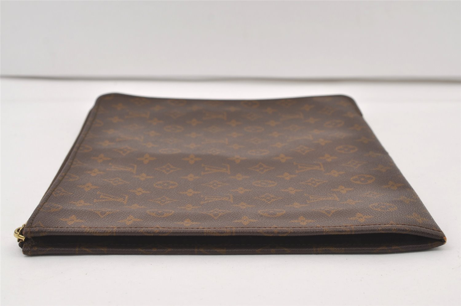 Authentic Louis Vuitton Monogram Poche Documents Document Case Old Model 9960J