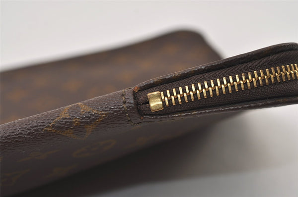 Authentic Louis Vuitton Monogram Poche Documents Document Case Old Model 9960J