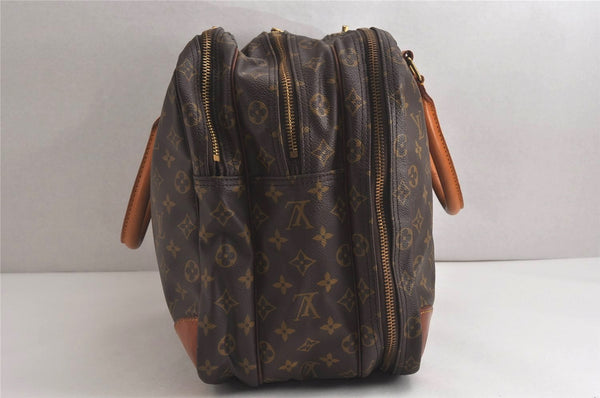 Authentic Louis Vuitton Monogram Sirius 50 Travel Boston Bag 3compartments 9961J