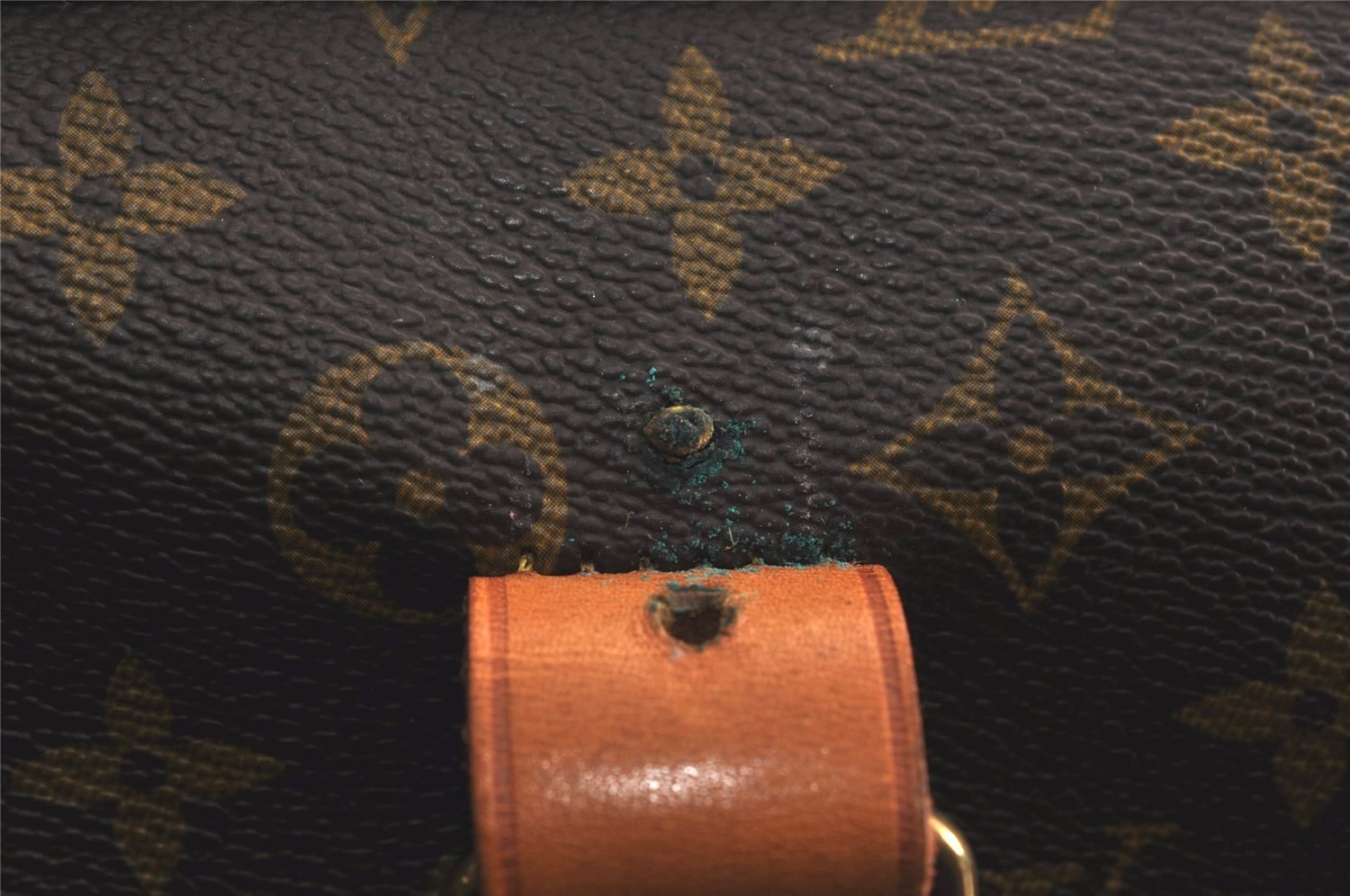 Authentic Louis Vuitton Monogram Sirius 50 Travel Boston Bag 3compartments 9961J