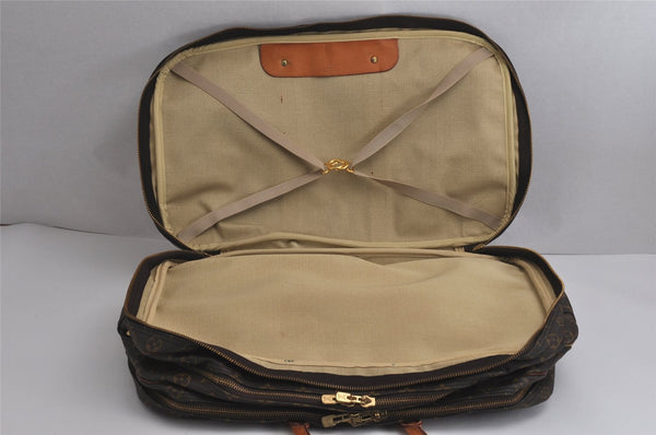 Authentic Louis Vuitton Monogram Sirius 50 Travel Boston Bag 3compartments 9961J