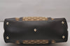 Authentic GUCCI Lovely Heart Tote Hand Bag GG Canvas Leather 257069 Brown 9962I