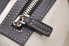 Authentic GUCCI Lovely Heart Tote Hand Bag GG Canvas Leather 257069 Brown 9962I