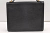 Authentic Louis Vuitton Epi Monceau 2Way Shoulder Hand Bag Black M52122 LV 9962J