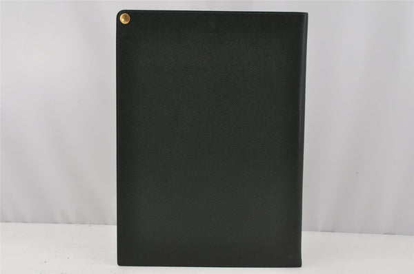 Auth Louis Vuitton Taiga Japan 15th Anniversary Documents Case Green LV 9963I