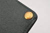 Auth Louis Vuitton Taiga Japan 15th Anniversary Documents Case Green LV 9963I