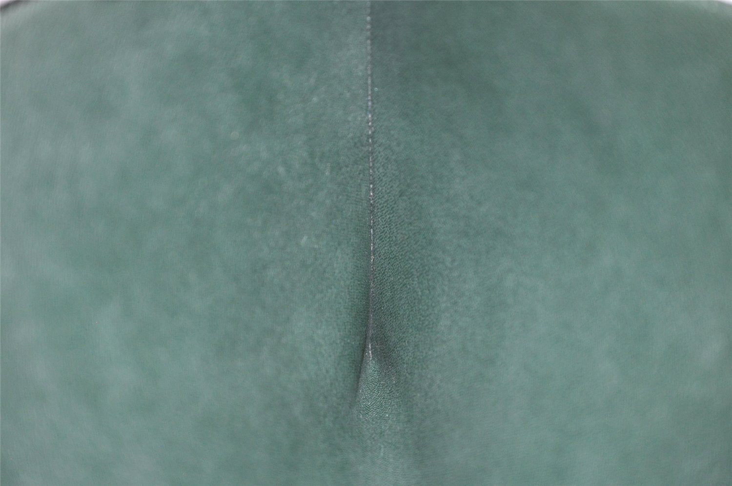 Auth Louis Vuitton Taiga Japan 15th Anniversary Documents Case Green LV 9963I