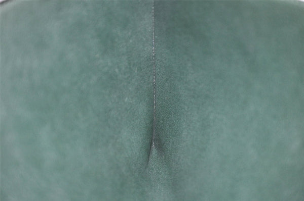 Auth Louis Vuitton Taiga Japan 15th Anniversary Documents Case Green LV 9963I