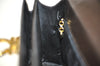 Authentic Salvatore Ferragamo Gancini Leather 2Way Shoulder Hand Bag Brown 9964I