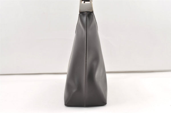 Authentic GUCCI Vintage Shoulder Hand Bag Purse Leather 0013017 Brown 9969J