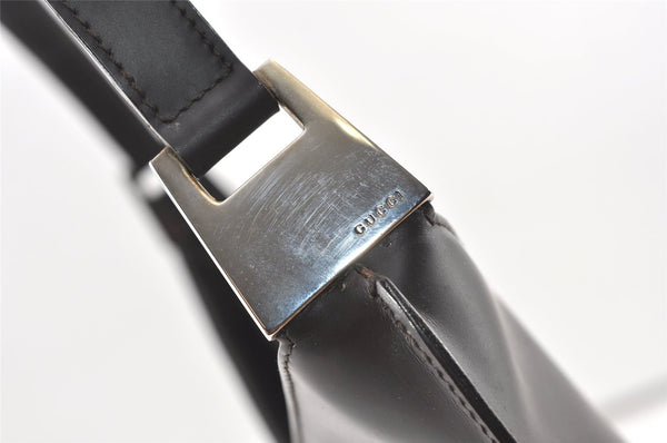 Authentic GUCCI Vintage Shoulder Hand Bag Purse Leather 0013017 Brown 9969J