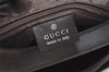 Authentic GUCCI Vintage Shoulder Hand Bag Purse Leather 0013017 Brown 9969J