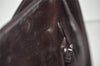 Authentic GUCCI Vintage Shoulder Hand Bag Purse Leather 0013017 Brown 9969J